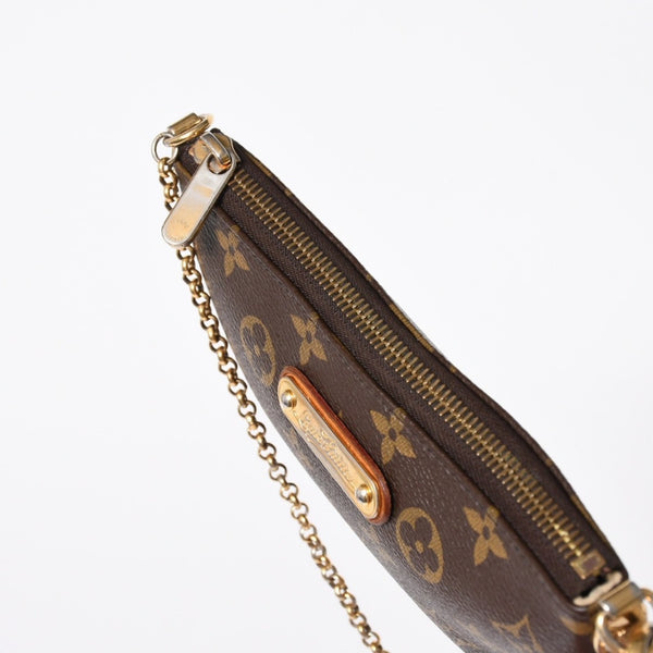 LOUIS VUITTON ルイヴィトン ポシェット ミラMM チェーンワンショルダーバッグ M60094 モノグラム ブラウン 美品 中古 4a007222
