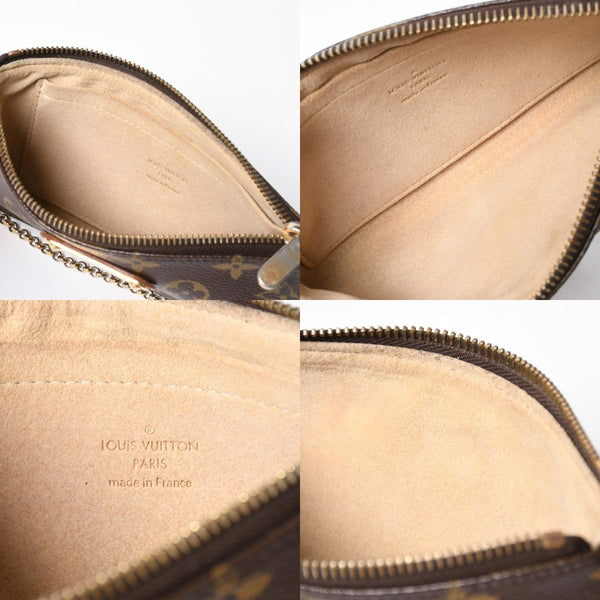 LOUIS VUITTON ルイヴィトン ポシェット ミラMM チェーンワンショルダーバッグ M60094 モノグラム ブラウン 美品 中古 4a007222