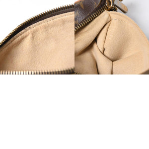 LOUIS VUITTON ルイヴィトン ポシェット ミラMM チェーンワンショルダーバッグ M60094 モノグラム ブラウン 美品 中古 4a007222
