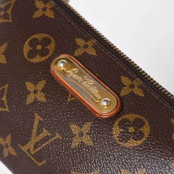LOUIS VUITTON ルイヴィトン ポシェット ミラMM チェーンワンショルダーバッグ M60094 モノグラム ブラウン 美品 中古 4a007222