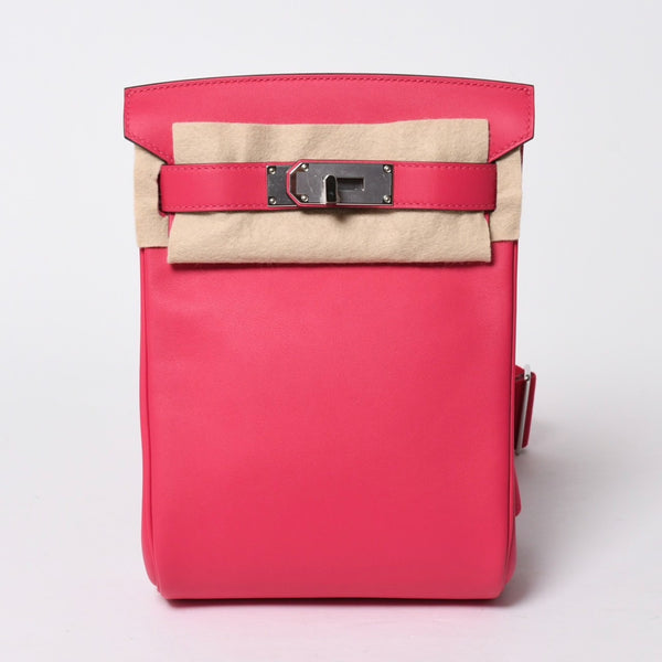 新品未使用 HERMES エルメス ケリー アッカド PM ショルダーバッグ ピンク トゴ K刻印 2025年製 シルバー金具 中古 4a007224