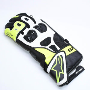極美品 BALENCIAGA ×ALPINESTARS バレンシアガ アルパインスターズ ウォレット 長財布 レーシンググローブ 805150 中古 4a007227