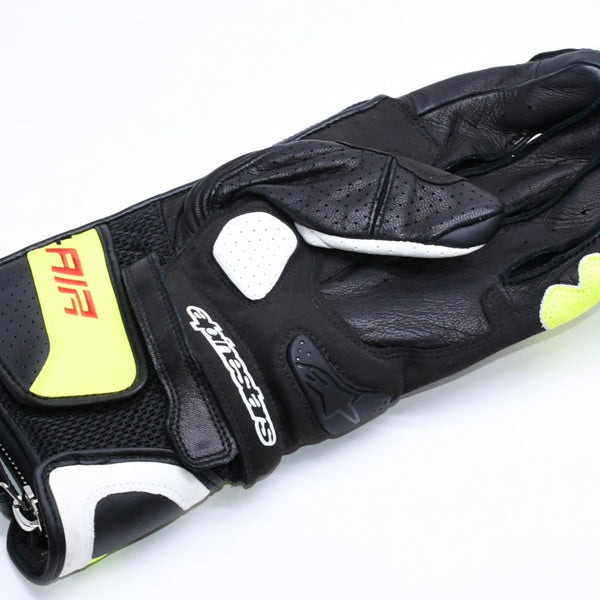 極美品 BALENCIAGA ×ALPINESTARS バレンシアガ アルパインスターズ ウォレット 長財布 レーシンググローブ 805150 中古 4a007227