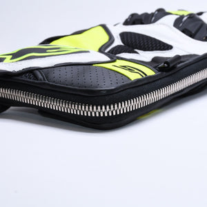 極美品 BALENCIAGA ×ALPINESTARS バレンシアガ アルパインスターズ ウォレット 長財布 レーシンググローブ 805150 中古 4a007227