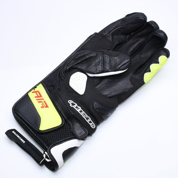 極美品 BALENCIAGA ×ALPINESTARS バレンシアガ アルパインスターズ ウォレット 長財布 レーシンググローブ 805150 中古 4a007227