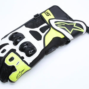 極美品 BALENCIAGA ×ALPINESTARS バレンシアガ アルパインスターズ ウォレット 長財布 レーシンググローブ 805150 中古 4a007227