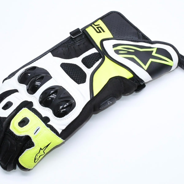 極美品 BALENCIAGA ×ALPINESTARS バレンシアガ アルパインスターズ ウォレット 長財布 レーシンググローブ 805150 中古 4a007227