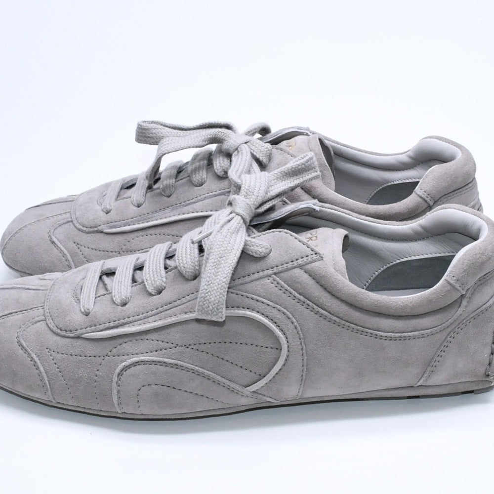New and unused PRADA MONTECARLO RE-EDITION Monte Carlo Re-Edition Sneakers 4E1165 Size 7 Suede Gray Used 4a006929