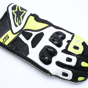 極美品 BALENCIAGA ×ALPINESTARS バレンシアガ アルパインスターズ ウォレット 長財布 レーシンググローブ 805150 中古 4a007227