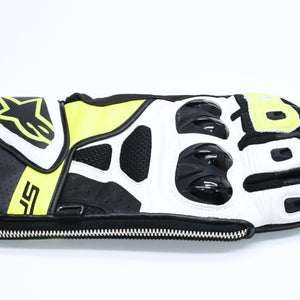 極美品 BALENCIAGA ×ALPINESTARS バレンシアガ アルパインスターズ ウォレット 長財布 レーシンググローブ 805150 中古 4a007227