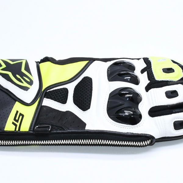 極美品 BALENCIAGA ×ALPINESTARS バレンシアガ アルパインスターズ ウォレット 長財布 レーシンググローブ 805150 中古 4a007227