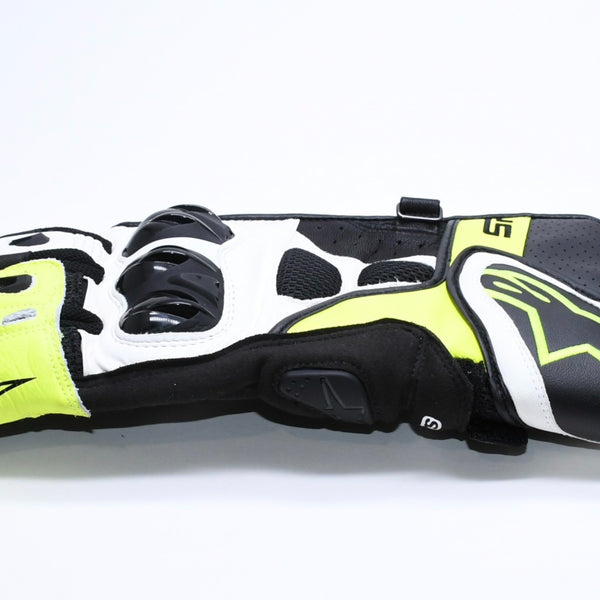極美品 BALENCIAGA ×ALPINESTARS バレンシアガ アルパインスターズ ウォレット 長財布 レーシンググローブ 805150 中古 4a007227