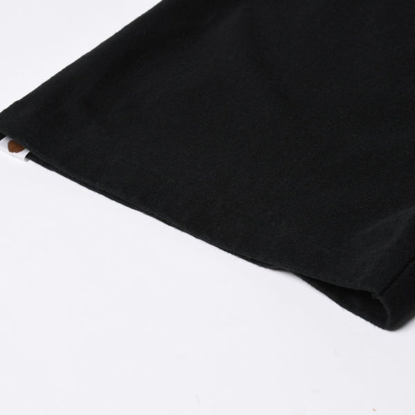 A BATHING APE アベイシングエイプ ワンピース 白髭 ロゴ 総柄 Tシャツ プリント ベイプ パープル サイズL 美品 中古 4a001301