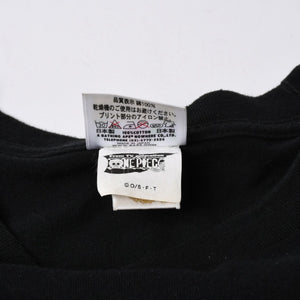 A BATHING APE アベイシングエイプ ワンピース 白髭 ロゴ 総柄 Tシャツ プリント ベイプ パープル サイズL 美品 中古 4a001301