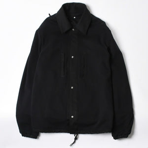Givenchy ジバンシー リバーシブル コーチジャケット BM013814G1 サイズ46 ラインストーン ブラック クリア 刺繍ロゴ 美品 中古 4a007247