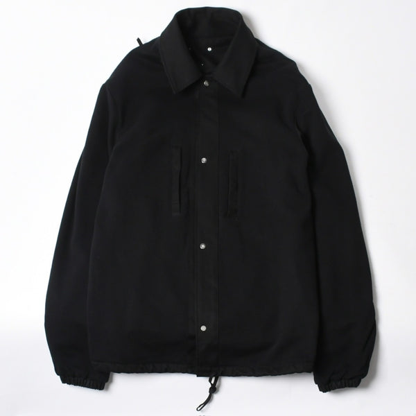 Givenchy ジバンシー リバーシブル コーチジャケット BM013814G1 サイズ46 ラインストーン ブラック クリア 刺繍ロゴ 美品 中古 4a007247