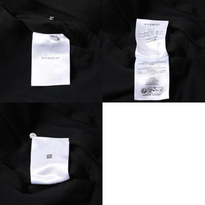 Givenchy ジバンシー リバーシブル コーチジャケット BM013814G1 サイズ46 ラインストーン ブラック クリア 刺繍ロゴ 美品 中古 4a007247