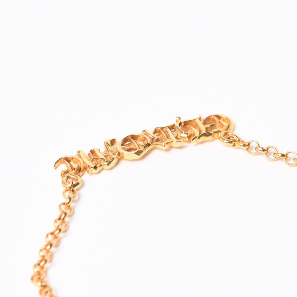 極美品 CHROME HEARTS クロムハーツ 22K 18INCH NKLC CHAIN CHROME 22K 18インチ ネックチェーン クロム ネックレス 重量約9.86g 中古 4a007335