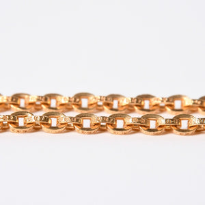 極美品 CHROME HEARTS クロムハーツ PAPER CHAIN 24INCH 22k ペーパーチェーン ネックレス 24インチ 重量約68.0g シルバー925 中古 4a007294