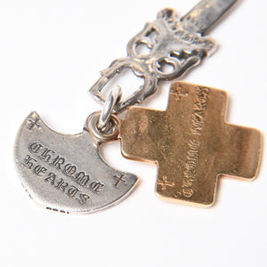 CHROME HEARTS クロムハーツ 22k 3 TRINKETS スリートリンケッツ ペンダント チャーム 重量約30,3g .925刻印 22k シルバー925 美品 中古 4a007274