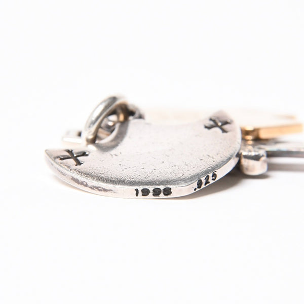 CHROME HEARTS クロムハーツ 22k 3 TRINKETS スリートリンケッツ ペンダント チャーム 重量約30,3g .925刻印 22k シルバー925 美品 中古 4a007274