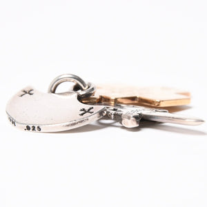 CHROME HEARTS クロムハーツ 22k 3 TRINKETS スリートリンケッツ ペンダント チャーム 重量約30,3g .925刻印 22k シルバー925 美品 中古 4a007274