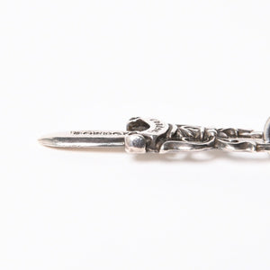 CHROME HEARTS クロムハーツ 22k 3 TRINKETS スリートリンケッツ ペンダント チャーム 重量約30,3g .925刻印 22k シルバー925 美品 中古 4a007274