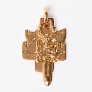 CHROME HEARTS クロムハーツ 22K 3 TRINKETS 22K 3トリンケッツ チャーム ペンダントトップ 重量約33.75g 美品 中古 4a007273