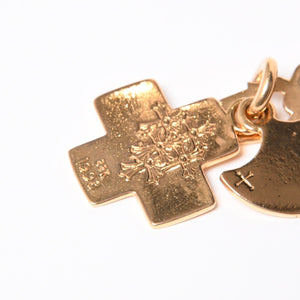 CHROME HEARTS クロムハーツ 22K 3 TRINKETS 22K 3トリンケッツ チャーム ペンダントトップ 重量約33.75g 美品 中古 4a007273