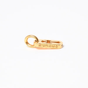 極美品 CHROME HEARTS クロムハーツ D TAG SML CO CRS 1P カットアウトクロス ドッグタグ スモール ペンダントトップ 22K 重量約4.8 美品 中古 4a007330
