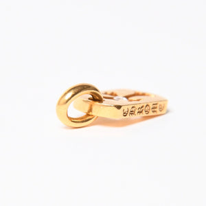 極美品 CHROME HEARTS クロムハーツ D TAG SML CO CRS 1P カットアウトクロス ドッグタグ スモール ペンダントトップ 22K 重量約4.8 美品 中古 4a007330