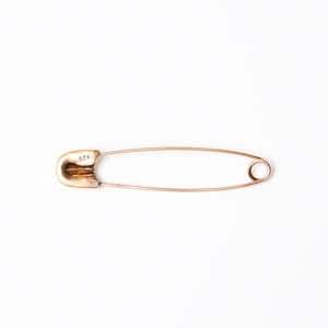 極美品 CHROME HEARTS クロムハーツ セーフティピン ラージ 22K ペンダントトップ チャーム 重量約6.9g 中古 4a007329