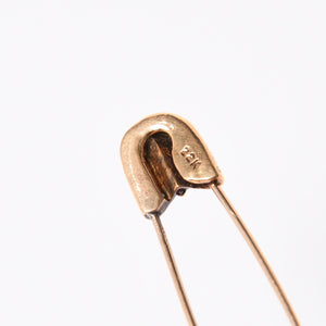 極美品 CHROME HEARTS クロムハーツ セーフティピン ラージ 22K ペンダントトップ チャーム 重量約6.9g 中古 4a007329