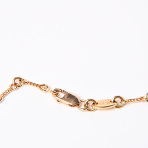 極美品 CHROME HEARTS クロムハーツ セーフティピン ネックレス 重量約13.50g ダイヤモンド K22ゴールド 22k 03 CH刻印 中古 4a007262
