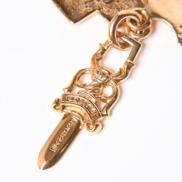 CHROME HEARTS クロムハーツ 22K 3 TRINKETS 22K 3トリンケッツ チャーム ペンダントトップ 重量約33.75g 美品 中古 4a007273