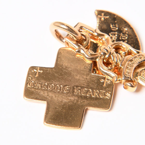 CHROME HEARTS クロムハーツ 22K 3 TRINKETS 22K 3トリンケッツ チャーム ペンダントトップ 重量約33.75g 美品 中古 4a007273