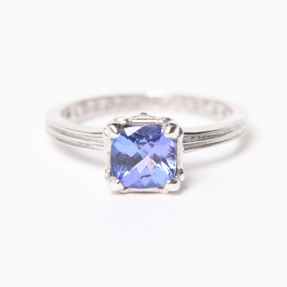 Very Good Condition CHROME HEARTS Ring CH Plus Genuine Diamond Cocktail Ring 18kWG White Gold Weight Approx. 3.3g Size 9 Used 4a007291