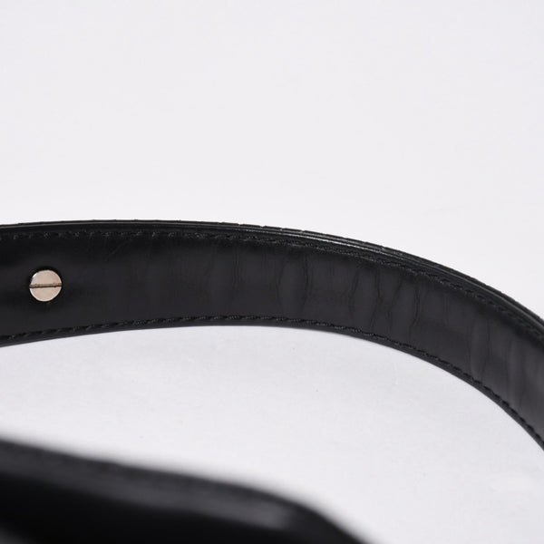 極美品 CHANEL シャネル マトラッセ25 Wチェーンワンショルダーバッグ A90211 19番台 ココマーク ラムスキン パンチングレザー 中古 4a007185