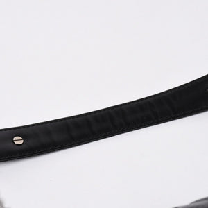 極美品 CHANEL シャネル マトラッセ25 Wチェーンワンショルダーバッグ A90211 19番台 ココマーク ラムスキン パンチングレザー 中古 4a007185