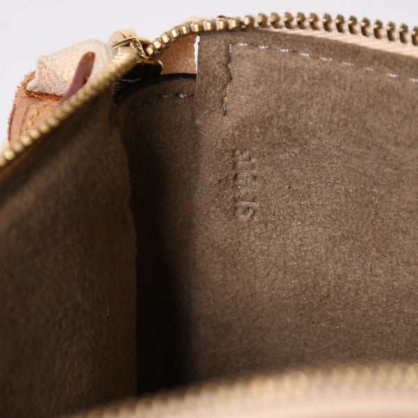 極美品 LOUIS VUITTON ルイヴィトン ポシェットアクセソワール アクセサリーポーチ M92648 モノグラム マルチカラー ブラック 中古 4a007172