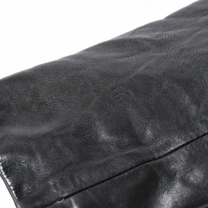 CHROME HEARTS クロムハーツ シングル レザーテーラードジャケット サイズS セメタリークロスパッチ 4パッチ フローラルボタン 美品 中古 4a007534