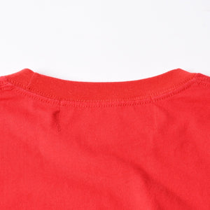 HOOD BY AIR フッドバイエアー HBA 長袖Tシャツ ボックスロゴ コットン レッド ホワイト ブラック サイズL 美品 中古 4a007302