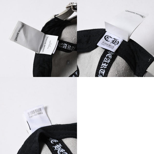 極美品 CHROME HEARTS クロムハーツ レザートラッカーキャップ ONE SIZE 51-61 カモフラージュ スターレザーパッチ スター装飾 中古 4a007503