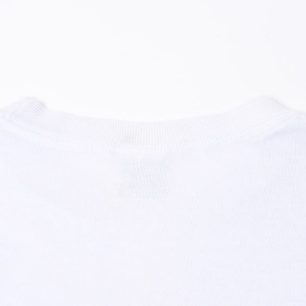 CHROME HEARTS クロムハーツ 半袖Tシャツ サイズS アメリカンフラッグ スクロールラベル ホワイト 美品 中古 4a007316