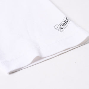 CHROME HEARTS クロムハーツ 半袖Tシャツ サイズS BSフレア ヴァインダガー ホースシュー ホワイト 美品 中古 4a007317