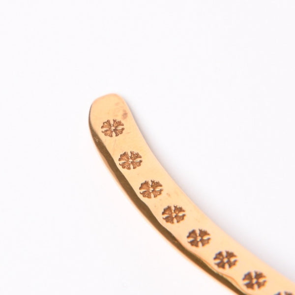 極美品 CHROME HEARTS クロムハーツ BOOK MARKER ANGEL MEDAL ブックマーク エンジェルメダル ダイヤモンド 約28.03g 22k ゴールド 中古 4a007285