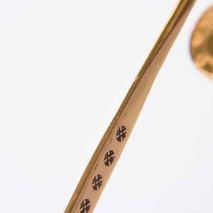 極美品 CHROME HEARTS クロムハーツ BOOK MARKER ANGEL MEDAL ブックマーク エンジェルメダル ダイヤモンド 約28.03g 22k ゴールド 中古 4a007285