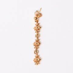極美品 CHROME HEARTS クロムハーツ 22K タイニーE CHプラス 3ドロップピアス ダイヤモンド 重量約4.43g 中古 4a007332