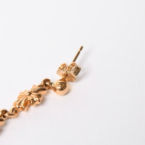 極美品 CHROME HEARTS クロムハーツ 22K タイニーE CHプラス 3ドロップピアス ダイヤモンド 重量約4.43g 中古 4a007332