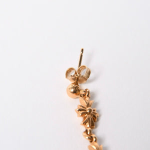 極美品 CHROME HEARTS クロムハーツ 22K タイニーE CHプラス 3ドロップピアス ダイヤモンド 重量約4.43g 中古 4a007332